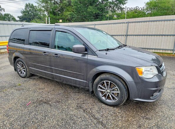 2C4RDGCG2HR611937 2017 DODGE GRAND Gray წინა მარჯვენა