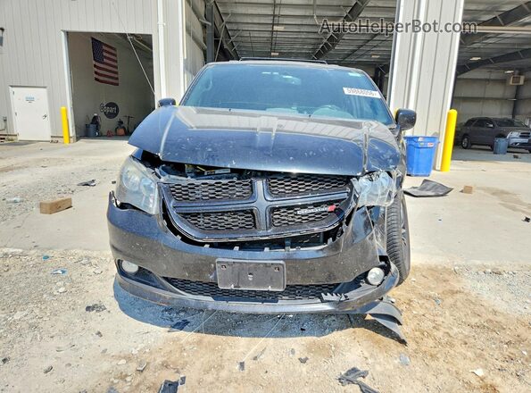 2C4RDGCG2HR724996 2017 DODGE GRAND Black Widok z przodu