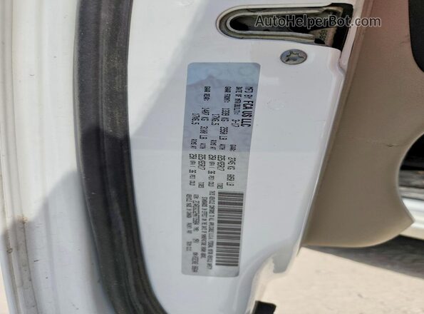 2C4RDGCG2HR735884 2017 DODGE GRAND White VIN կոդի պիտակի տեսք