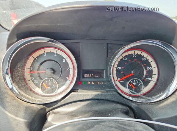 2C4RDGCG2HR735884 2017 DODGE GRAND White Սարքավորումների վահանակի տեսք