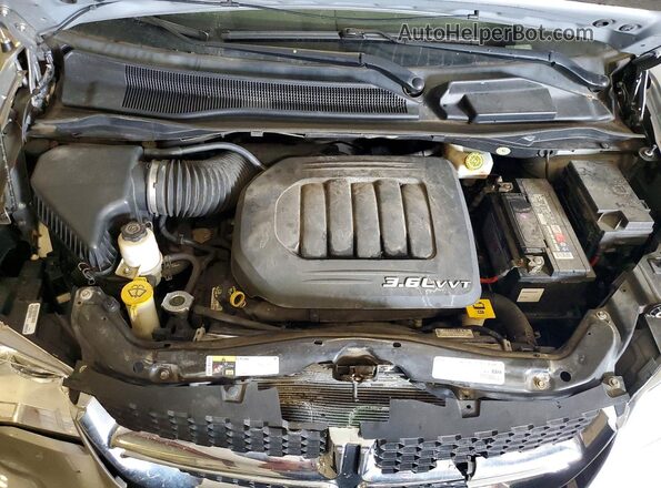 2C4RDGCG2HR842322 2017 DODGE GRAND Gray Widok komory silnika