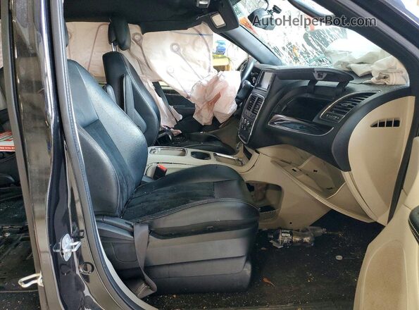 2C4RDGCG2HR848007 2017 DODGE GRAND Black Vista interior delantera