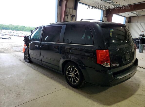 2C4RDGCG2HR848007 2017 DODGE GRAND Black Trasero izquierdo