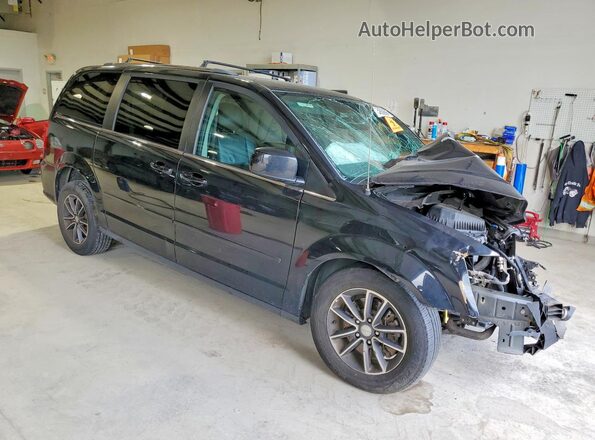 2C4RDGCG2HR848007 2017 DODGE GRAND Black Delantero derecho