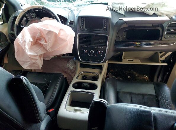 2C4RDGCG2HR848007 2017 DODGE GRAND Black Vista del salpicadero