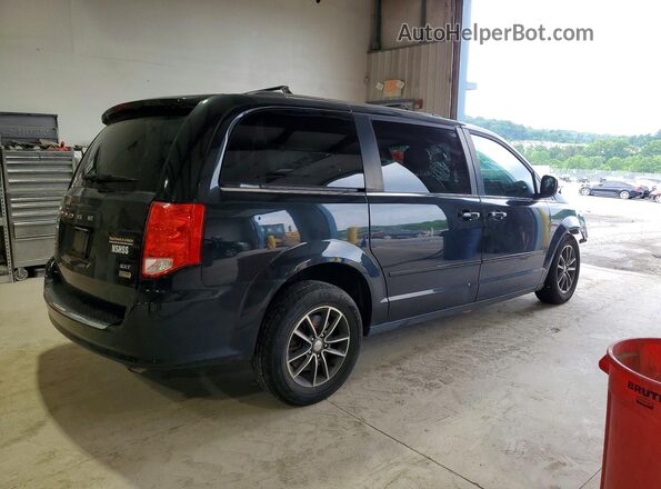 2C4RDGCG2HR848007 2017 DODGE GRAND Black Trasero derecho