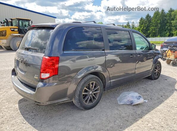 2C4RDGCG2HR848167 2017 DODGE GRAND Gray უკანა მარჯვენა