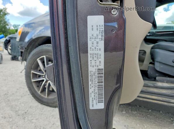 2C4RDGCG2HR848167 2017 DODGE GRAND Gray VIN კოდის სტიკერის ხედი