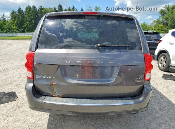 2C4RDGCG2HR848167 2017 DODGE GRAND Gray უკანა ხედი