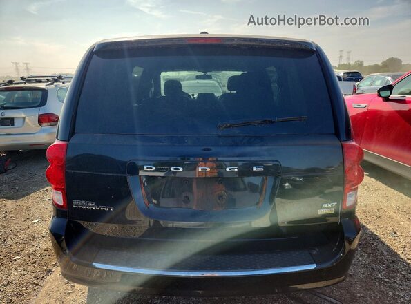 2C4RDGCG2HR856348 2017 DODGE GRAND Black უკანა ხედი