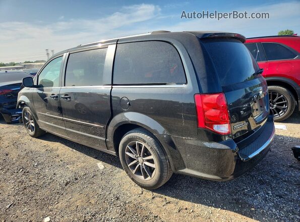 2C4RDGCG2HR856348 2017 DODGE GRAND Black უკანა მარცხენა