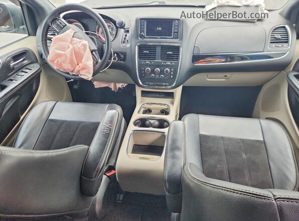 2C4RDGCG2HR864854 2017 DODGE GRAND White Widok deski rozdzielczej