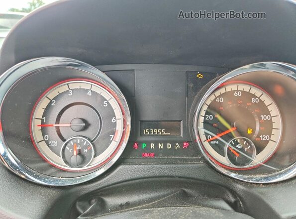 2C4RDGCG2JR159672 2018 DODGE GRAND Burgundy Vista del cuadro de instrumentos