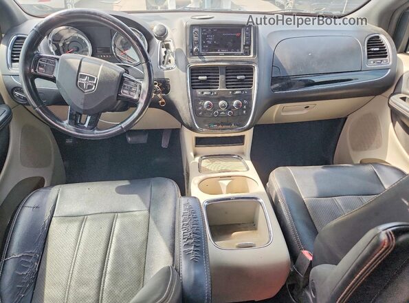 2C4RDGCG2KR755575 2019 DODGE CARAVAN Серый Вид щитка приборов