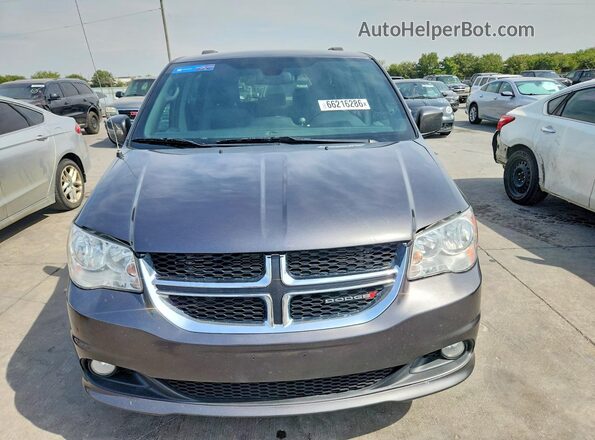 2C4RDGCG2KR755575 2019 DODGE CARAVAN Серый Вид сзади
