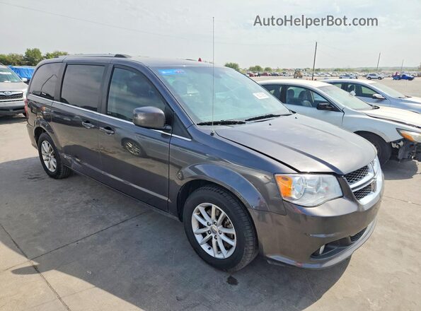 2C4RDGCG2KR755575 2019 DODGE CARAVAN Серый Вид спереди