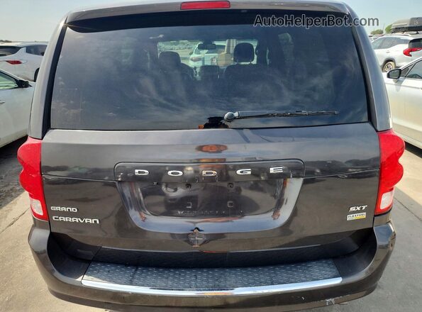 2C4RDGCG2KR755575 2019 DODGE CARAVAN Серый Вид салона спереди