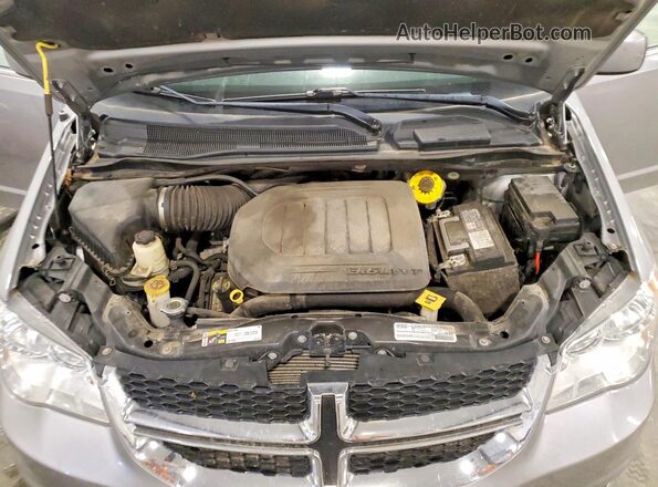 2C4RDGCG2LR201146 2020 DODGE GRAND Silver Widok komory silnika