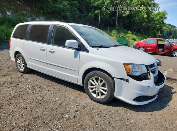 2C4RDGCG3GR234274 2016 DODGE GRAND Белый Передняя правая четверть