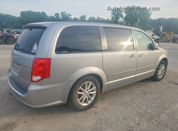 2C4RDGCG3GR235019 2016 DODGE GRAND Silver Задня права чверть