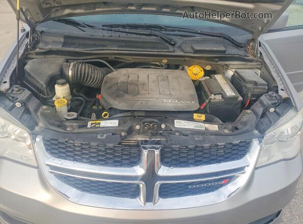 2C4RDGCG3GR235019 2016 DODGE GRAND Silver Вид підкапотного простору
