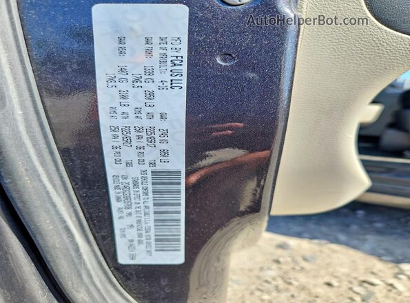 2C4RDGCG3GR357038 2016 DODGE GRAND Gray სალონის 360-გრადუსიანი ხედი
