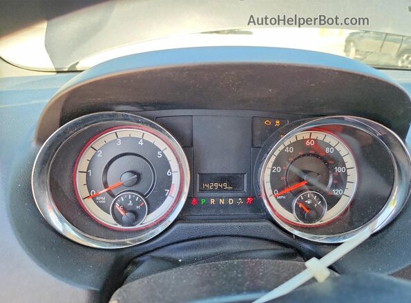 2C4RDGCG3GR357038 2016 DODGE GRAND Gray ხელსაწყოთა პანელის ხედი