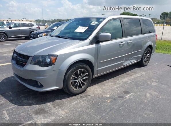2C4RDGCG3GR372848 2016 DODGE GRAND CARAVAN Silver Передня ліва чверть