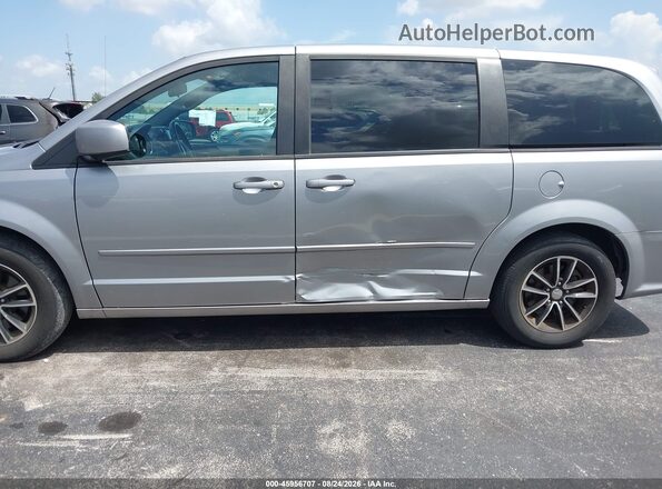 2C4RDGCG3GR372848 2016 DODGE GRAND CARAVAN Silver Вид спереду