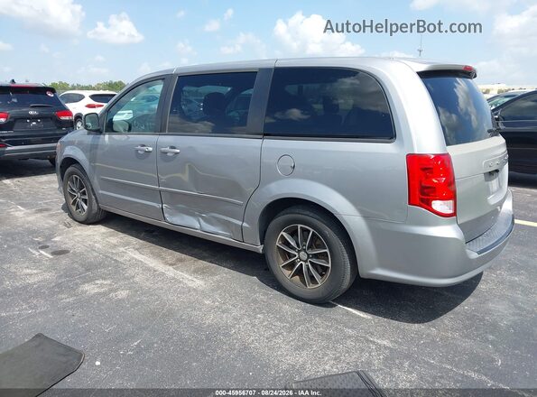 2C4RDGCG3GR372848 2016 DODGE GRAND CARAVAN Silver Задня ліва чверть
