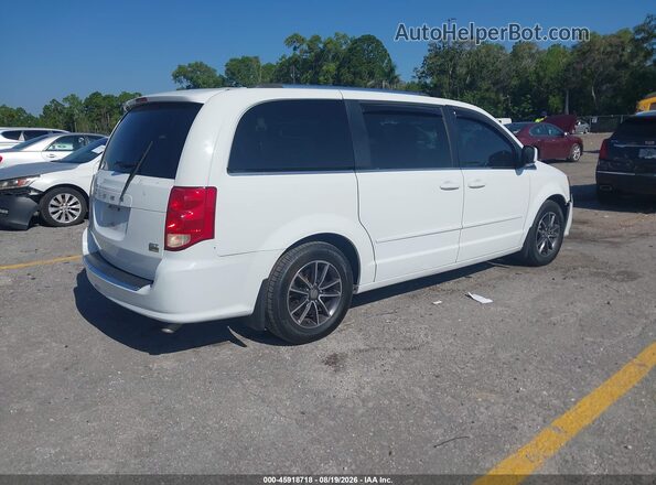 2C4RDGCG3HR574123 2017 DODGE GRAND CARAVAN White Задня права чверть