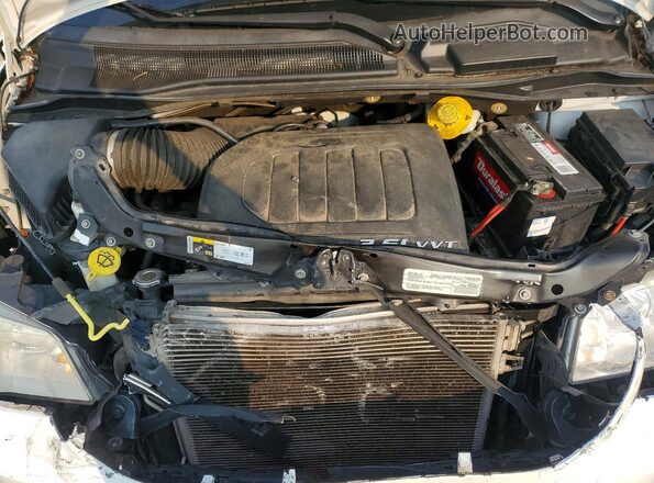2C4RDGCG3HR735957 2017 DODGE GRAND Белый Вид подкапотного пространства