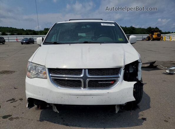 2C4RDGCG3HR749647 2017 DODGE GRAND Белый Вид спереди