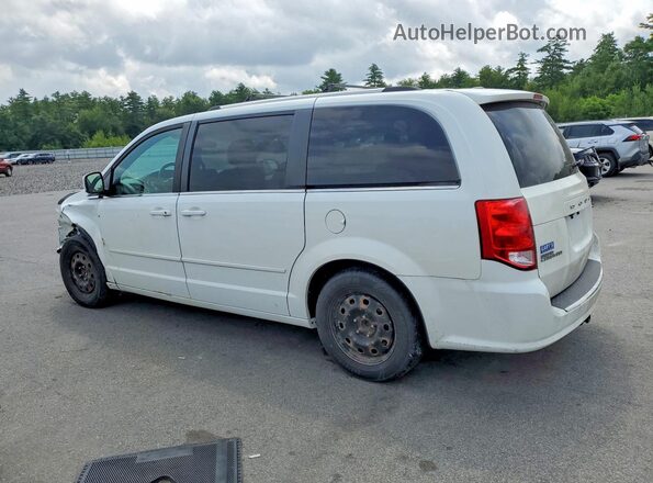 2C4RDGCG3HR749647 2017 DODGE GRAND Белый Задняя левая четверть