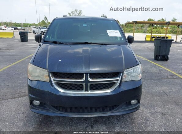 2C4RDGCG3HR790022 2017 DODGE GRAND CARAVAN Черный Вид спереди