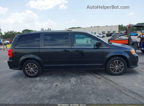 2C4RDGCG3HR790022 2017 DODGE GRAND CARAVAN Черный Вид задней части салона