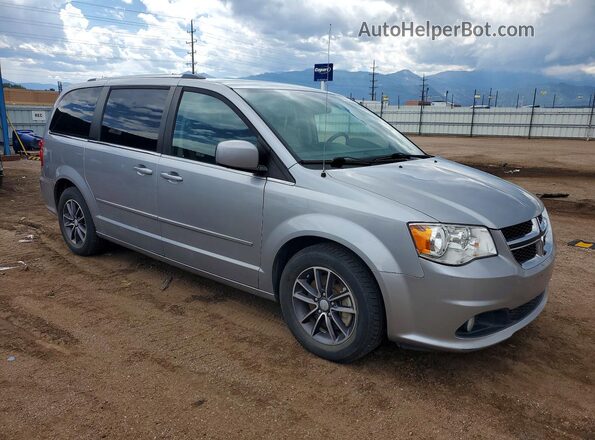 2C4RDGCG3HR841860 2017 DODGE GRAND Gray Przód prawy