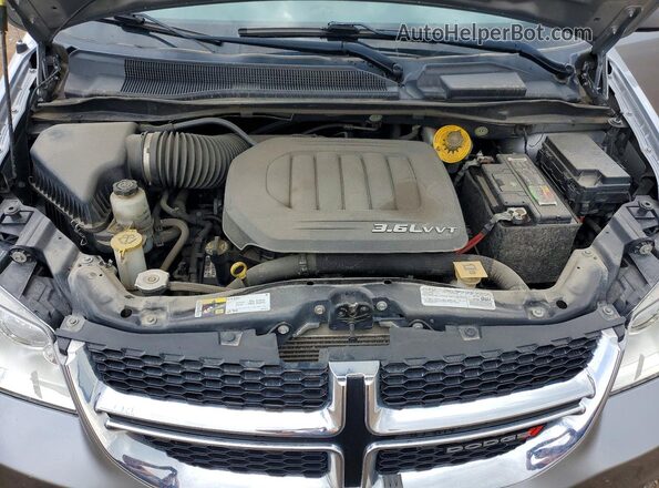 2C4RDGCG3HR841860 2017 DODGE GRAND Gray Widok komory silnika