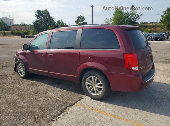 2C4RDGCG3JR134988 2018 DODGE GRAND Бордовый Задняя левая четверть