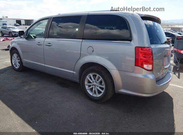 2C4RDGCG3JR136174 2018 DODGE GRAND CARAVAN Silver Tył lewy