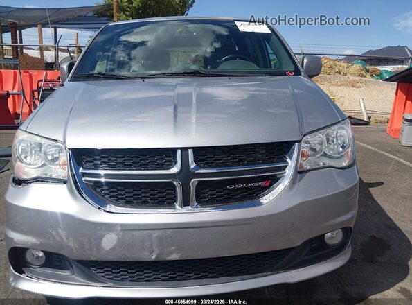 2C4RDGCG3JR136174 2018 DODGE GRAND CARAVAN Silver Widok zestawu wskaźników