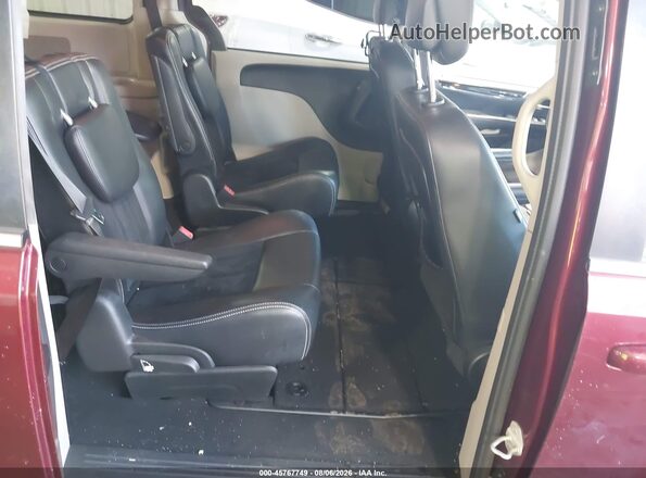 2C4RDGCG3JR266911 2018 DODGE GRAND CARAVAN Burgundy Vista de la etiqueta del VIN