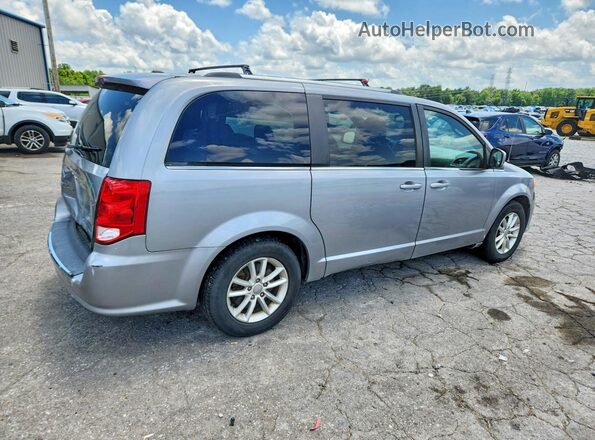 2C4RDGCG3JR298550 2018 DODGE GRAND Серебряный Задняя правая четверть