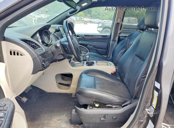 2C4RDGCG3KR689084 2019 DODGE GRAND Черный Вид салона спереди