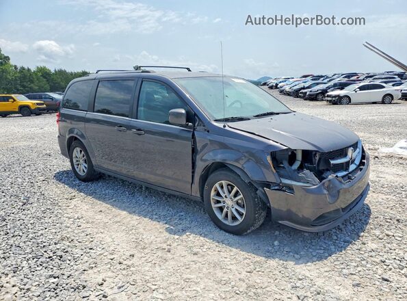2C4RDGCG3KR689084 2019 DODGE GRAND Черный Передняя правая четверть