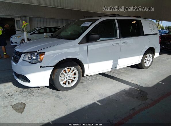2C4RDGCG3KR753673 2019 DODGE GRAND CARAVAN Белый Передняя левая четверть