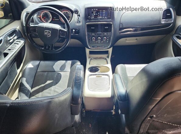 2C4RDGCG3KR765306 2019 DODGE GRAND Black Առջևի վահանակի տեսք