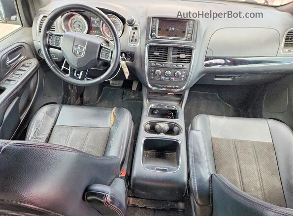 2C4RDGCG3KR767654 2019 DODGE GRAND Burgundy Vista del salpicadero