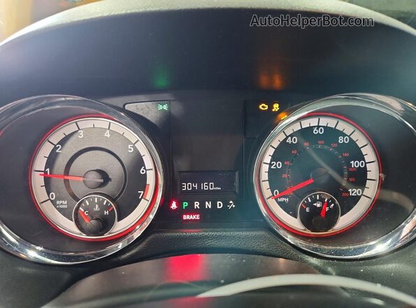 2C4RDGCG3LR200717 2020 DODGE GRAND Black Vista del cuadro de instrumentos