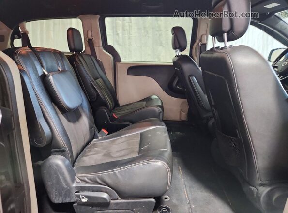 2C4RDGCG3LR200717 2020 DODGE GRAND Black Vista interior trasera